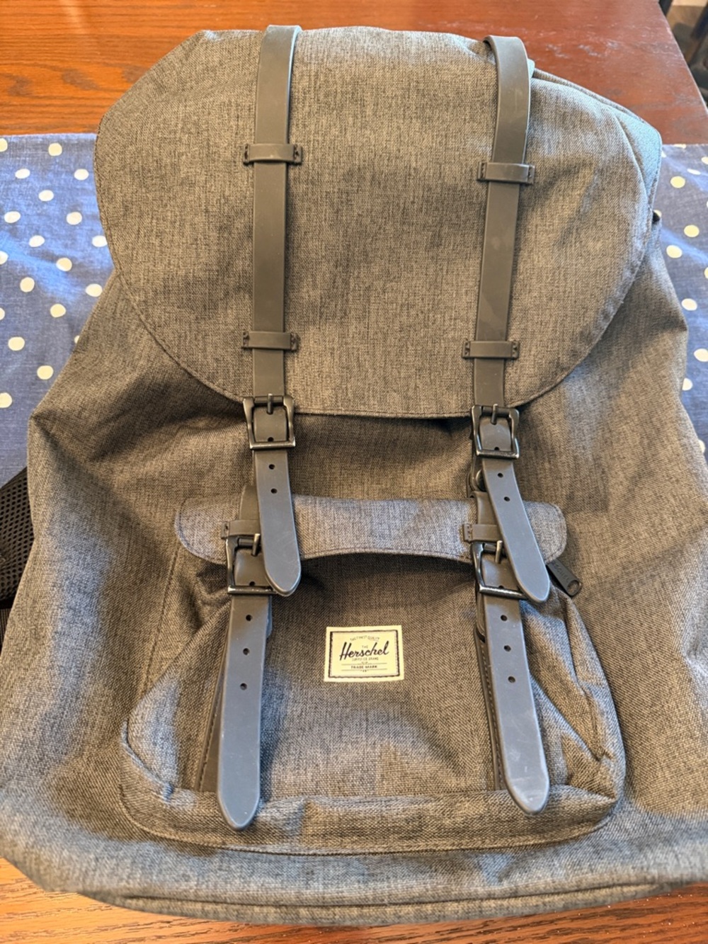 Herschel Supply Company Gray Heritage-Style Backpack